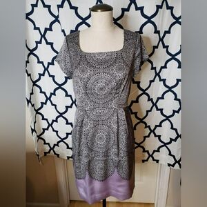 Lilac Sateen Dress From The Limited